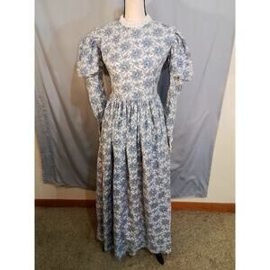 Blue prairie style dress